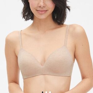 Love By Gap Breathe Wireless Women's Tan Bralette 32D